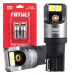 Autolambid, Mootorratta ja traktori valgustid // Autolambid, Mootorratta ja traktori valgustid // Żar&oacute;wki led full pro t10 w5w 4x3030 smd białe 12v 24v amio-03580