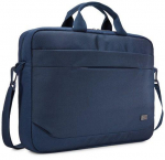 Laptop Bag Case Logic  Advantage Fits up to size 15.6 ", Dark Blue, Shoulder strap, Messenger - Briefcase