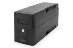 Servers Digitus  Line-Interactive UPS DN-170063, 600VA, 360W, 1x 12V/7Ah battery, 2x CEE 7/7 outlet, 2x RJ-11, 1x USB 2.0 type B, LED, Simulated Sine Wave, 298x101x142mm, 4.35kg