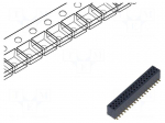 Connector: pin strips | socket | male | PIN: 36 | vertical | SMT | 1.27mm