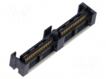 Connector: PCB to PCB | socket | female | PIN: 104 | QFS | vertical | SMT