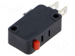 Microswitch SNAP ACTION | 0.1A/30VDC | without lever | SPDT | Pos: 2