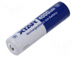 Re-battery: Li-Ion | 18650,MR18650 | 3.6V | 4000mAh | &Oslash;18.7x69.2mm