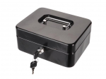 Cash box, with removable coin tray, 16 x 20 x 9 cm