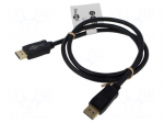 Cable | DisplayPort plug,both sides | PVC | DisplayPort 2.1 | Len: 1m