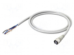 Cable: for sensors/automation | M12 | straight