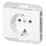 Uued tooted // Gniazdo pojedyncze p/t 2P+Z Schuko Onyx, 16A, 250V, PT-17O, biały