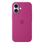 Back panel cover Apple - iPhone&nbsp;16 Silicone Case with MagSafe Fuchsia