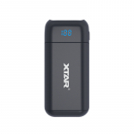 PB2C laadija ja akupank Li-ion 18650 (2 pesa), USB-C, v&auml;lisseadmete laadimine