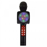 Microphone Riff WS-1816 16W karaoke BT microphone with LED 360 black