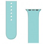 Strap iLike Strap APS Silicone Band for Watch Ultra / 8 / 7 / 6 / 5 / 4 / 3 / 2 / SE (45 / 44 / 42mm) Strap Watch Bracelet Light Blue