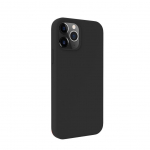 Back panel cover Evelatus Apple iPhone 12 / 12 Pro Premium Magsafe Soft Touch Silicone Case Black