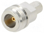 Adapter | plug | straight | PTFE | N socket