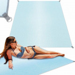 RoGer Sand free Beach mat blanket  XXL / 200x200cm