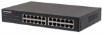 Intellinet 24-Port Gigabit Ethernet Switch, 24 x 10/100/1000 Mbit/s RJ45-Ports, IEEE 802.3az (Energy Efficient Ethernet), Desktop, 19" Rackmount, Metal