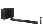 Sharp 2.1ch Ultra-slim Dolby Atmos/DTS Virtual: X Soundbar with Wireless Subwoofer | HT-SBW320 | 360 W | Bluetooth | Black | Wireless connection