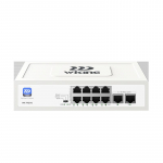 WK-PS210 V2 ~ PoE switch komutators 8FE(PoE)+2FE(Uplink) 76W