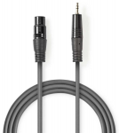 Cable Nedis XLR M - 3.5mm M 3m