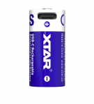 Xtar 16340 / R-CR123 3.7V Li-ion 900mAh Battery with Security with USB-C Port