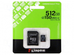 Memory card | microSDXC | 512GB | Class 10 UHS I U3 | R: 150MB/s