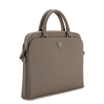 Guess PU Grained Triangle Logo Computer Bag 13/14/15" / Brown