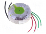 Transformer: toroidal | 100VA | 230VAC | 10V | 10V | 5A | 5A | 1.1kg | &Oslash;: 92mm