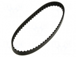 Timing belt | XL | W: 9.53mm | Lw: 294.64mm | Number of teeth: 58 | inch