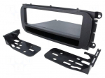 Radio mounting frame | Chrysler,Dodge | 1 DIN | black
