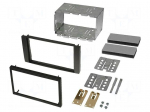Radio mounting frame | Ford | 2 DIN | anthracite