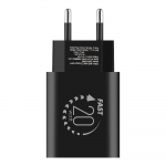 OBAL:ME Wall Charger USB-C 20W / black