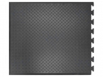 Anti fatigue mat | Width: 0.7m | L: 0.8m | rubber,nitryl | black