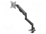 LCD/LED holder | black | with a spring mechanism | 9kg