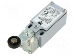 Limit switch | lever R 17,5mm, plastic roller &Oslash;18mm | NC + NO