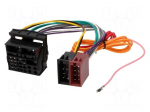 Connector | radio,ISO | Opel,Vauxhall | PIN: 16