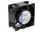 Fan: AC | axial | 230VAC | 80x80x38mm | 60m3/h | 35dBA | ball bearing