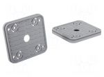 Suction-plate for vacuum block | 140x130x16.5mm