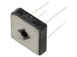 Bridge rectifier: single-phase | Urmax: 600V | Ufmax: 1.1V | If: 25A