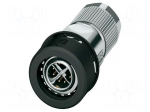 Connector: M12 | plug | PIN: 8 | 48V | straight | IP65 | crimped | X | 500mA