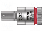 Socket: hex key-bit | inch,Hex Plus | HEX 7/32" | 1/4" | 28mm | Zyklop