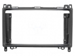 Radio frame | Mercedes | black | 9"