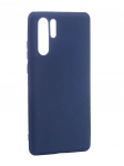 Back panel cover Evelatus Huawei P30 Pro Nano Silicone Case Soft Touch TPU Dark Blue