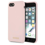 Guess GUHCI8LSGLLP Hardcase Silicone for iPhone 7/8/SE 2020/SE 2022 / light pink