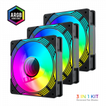 Gamemax Case Fan | KF300R BK | Black