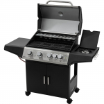 Grill gazowy czarny 4+1 / 15.75kw proline