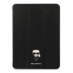 Karl Lagerfeld KLFC11OKMK Book Cover for iPad 11" Pro 2021 / black