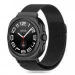 Tech-Protect Milaneseband viedpulksteņa siksniņa priek&scaron; Samsung Galaxy Watch Ultra (47 mm) | nerūsējo&scaron;s tērauds | melna