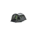 High Peak family dome tent Santiago 5.0 (grey/green, with stem, model 2022)