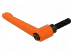 Lever | adjustable | Thread len: 32mm | Lever length: 78mm | GN 300