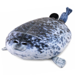 M&auml;nguala | PC | Konsoolid | Tarvikud // M&auml;nguasjad ja m&auml;ngud lastele // Pluszowa Foka Maskotka Przytulanka Naturalna Kolorystyka Szara 38 cm