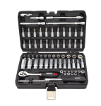 AWTOOLS ZESTAW KLUCZY   63el. 1/4" BLACK LINE